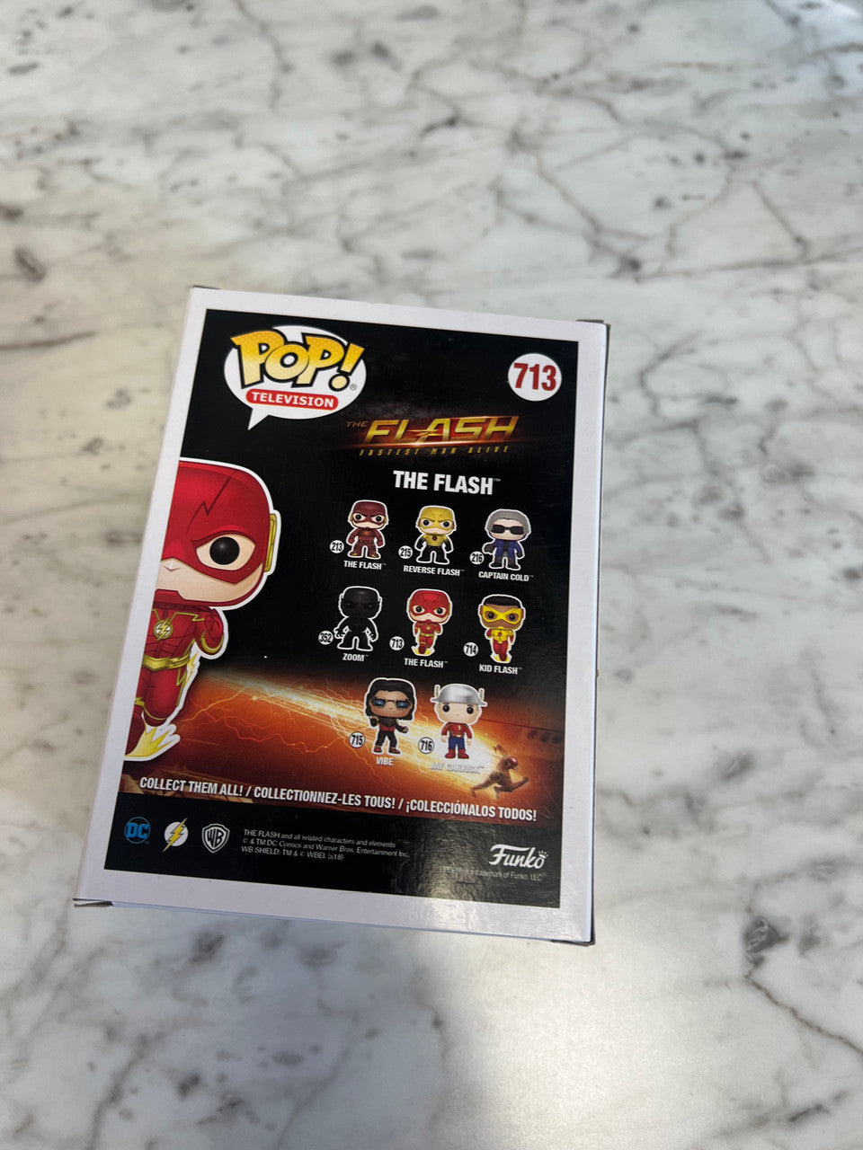 Pop DC Heroes 3.75 Inch Action Figure CW The Flash - The Flash #713