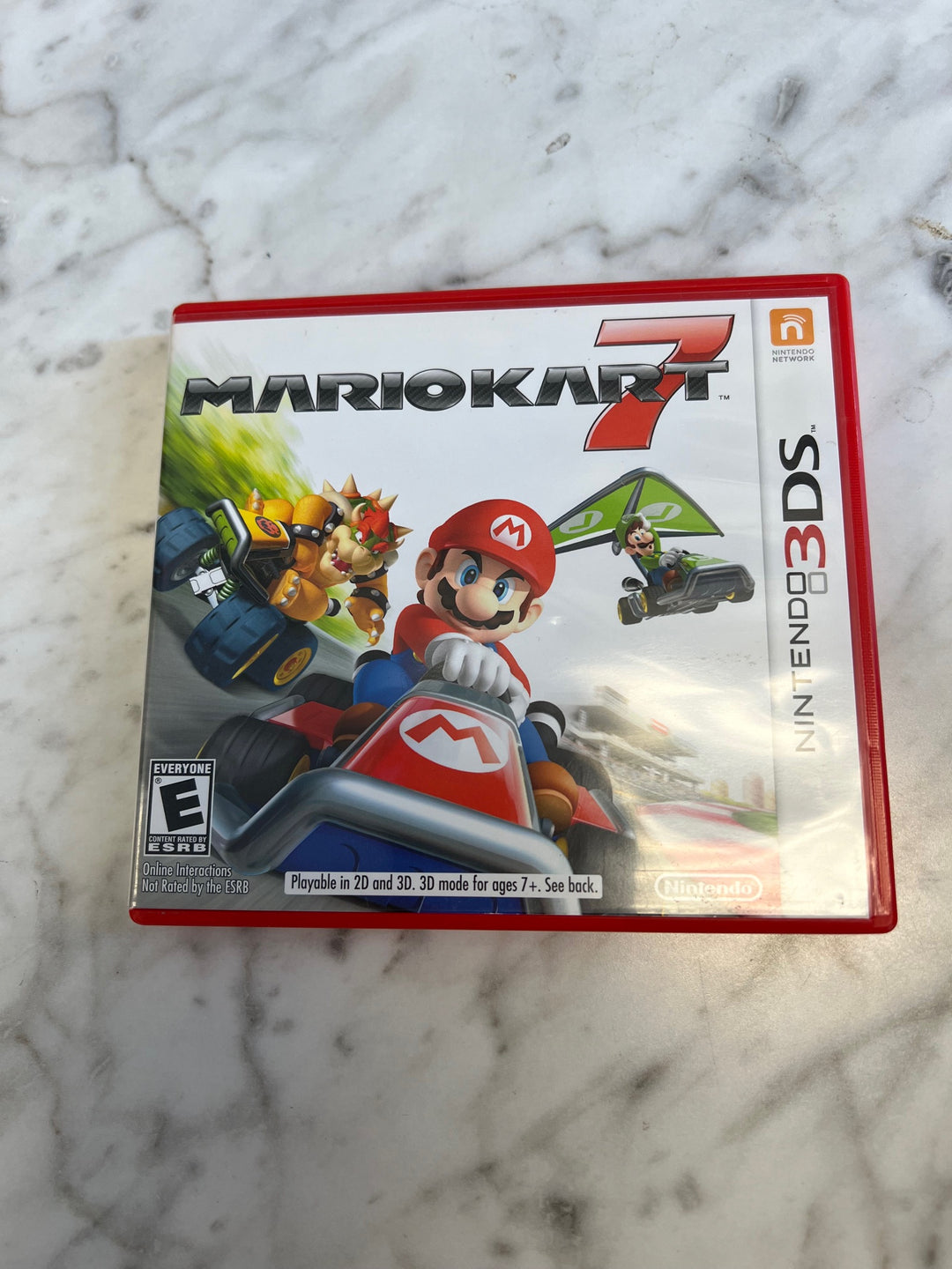 Mario Kart 7 for Nintendo 3DS Case and Manual Only No Game DO82824