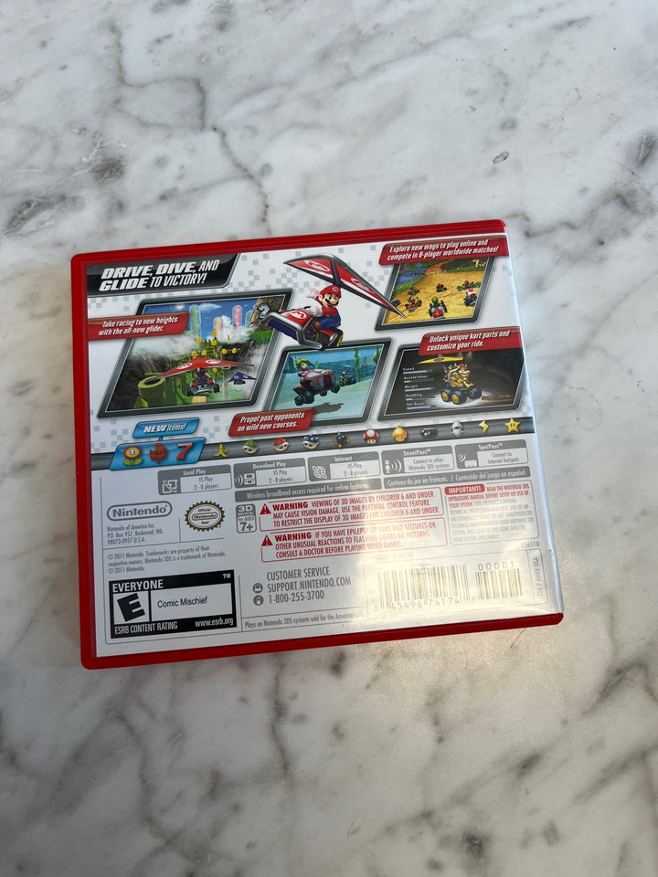 Mario Kart 7 for Nintendo 3DS Case and Manual Only No Game DO82824