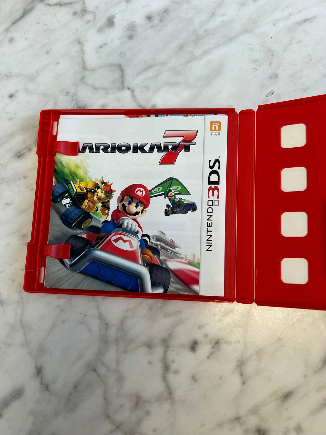 Mario Kart 7 for Nintendo 3DS Case and Manual Only No Game DO82824