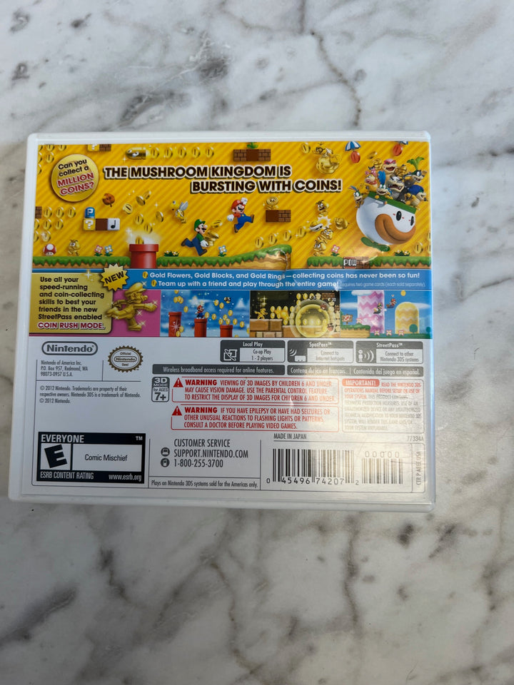 New Super Mario Bros 2 Nintendo 3DS Case and Manual Only No Game DO82824