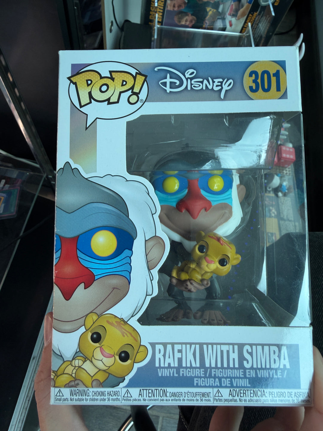 Funko Pop! Rafiki With Simba #301 Disney FP82126