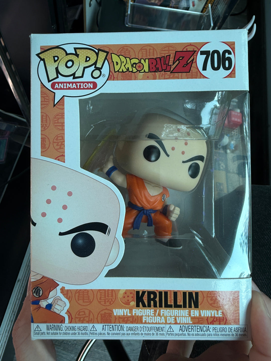 Funko Pop! Krillin #706 Dragon Ball Z FP82126