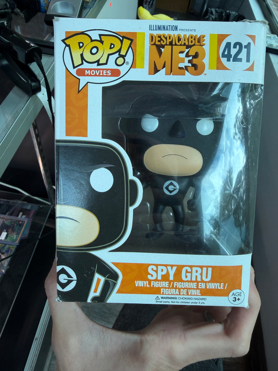 Funko Pop! Spy Gru #421 Despicable Me 3 FP82126