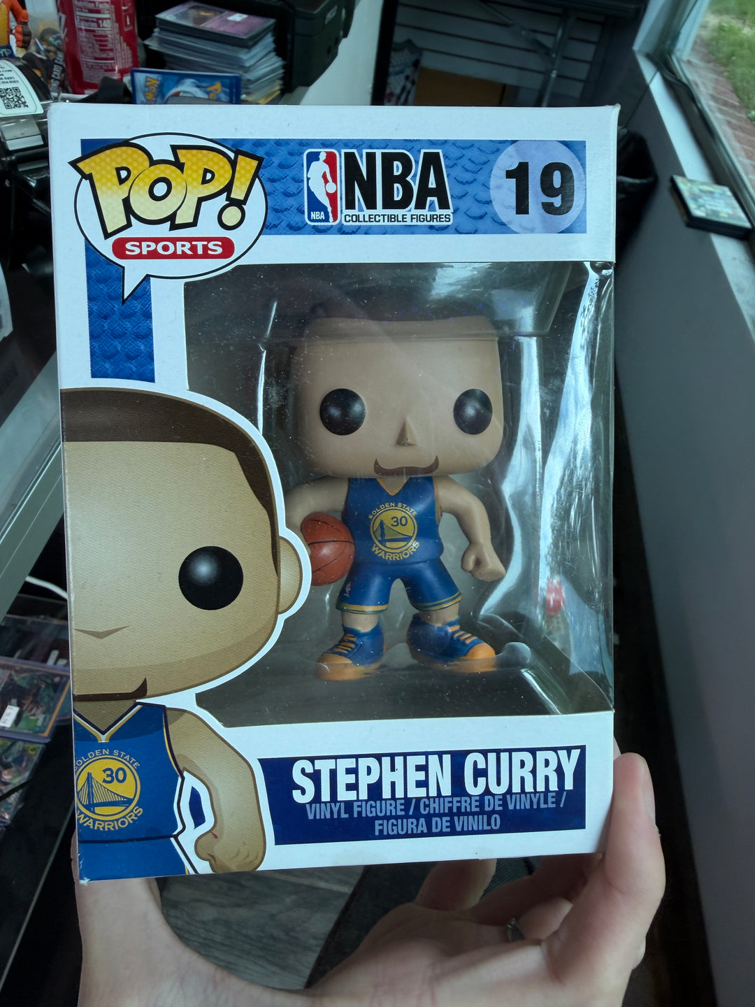Funko Pop! Stephen Curry Blue #19 NBA FP82126