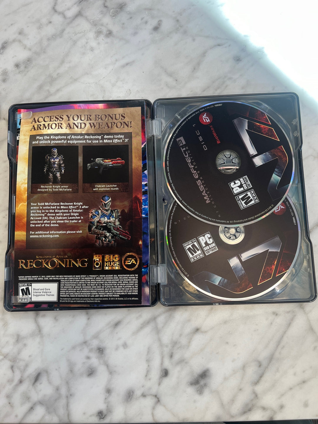 Mass Effect 3 for PC in Steelbook DOU82824