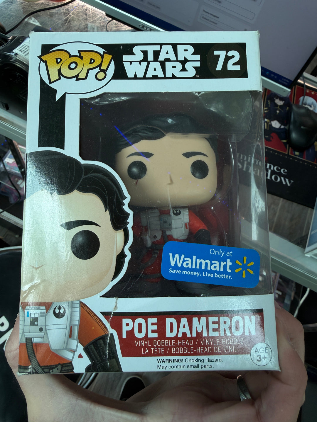 Funko Pop! Poe Dameron #72 Star Wars FP82126