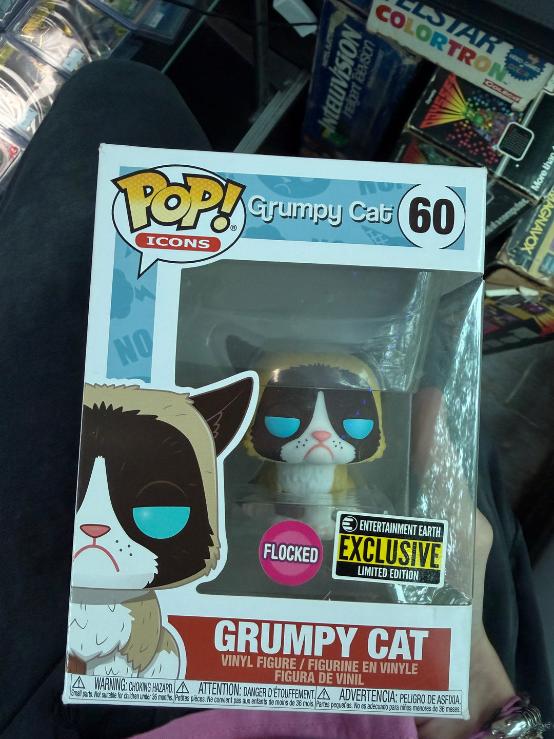 Funko Pop! Grumpy Cat Flocked #60 Grumpy Cat FP82226