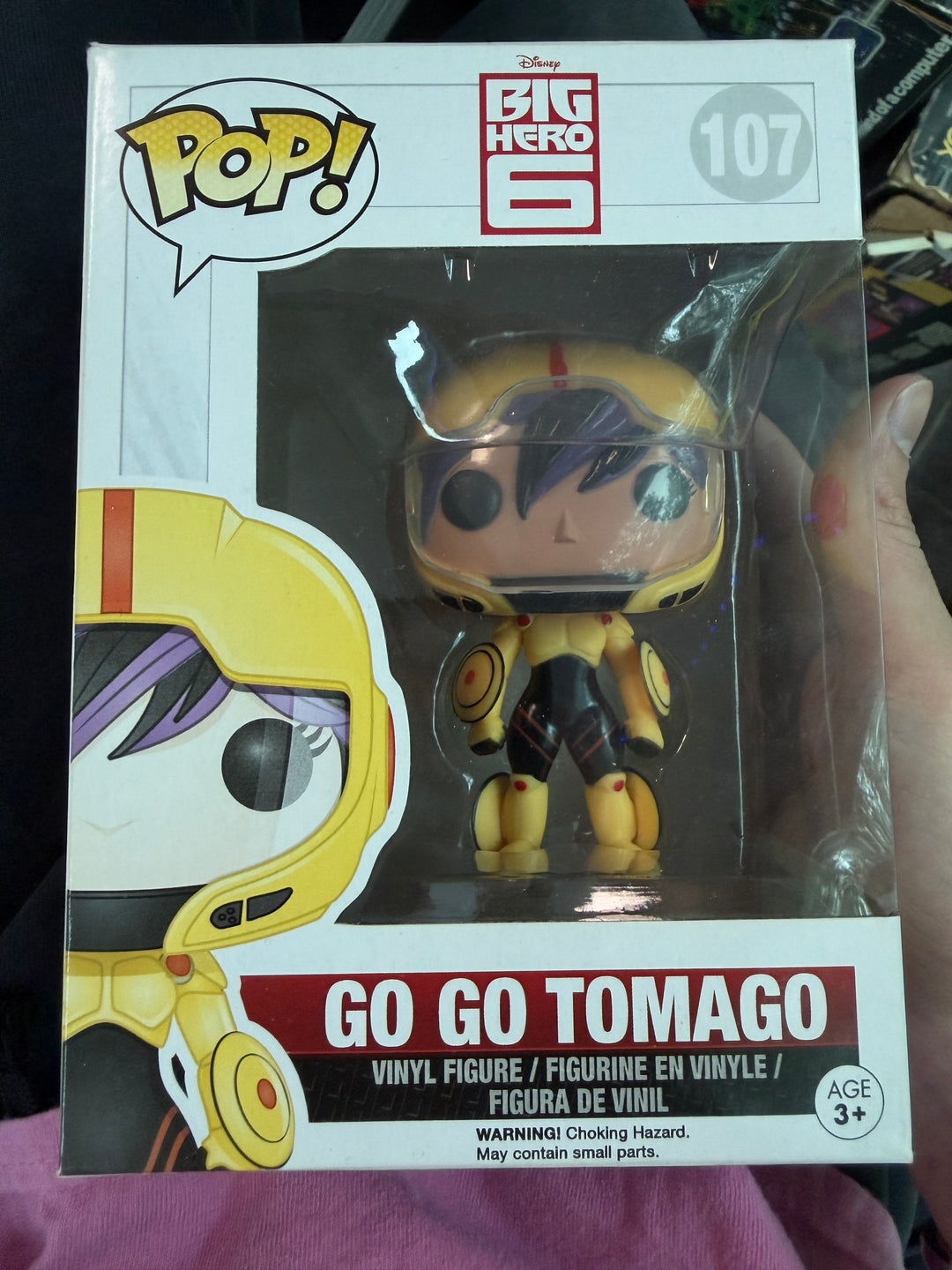 Funko Pop! Go Go Tomago #107 Big Hero 6 FP82226