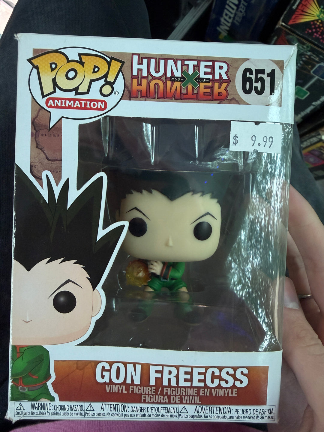 Funko Pop! Gon Freecss #651 Hunter X Hunter FP82226