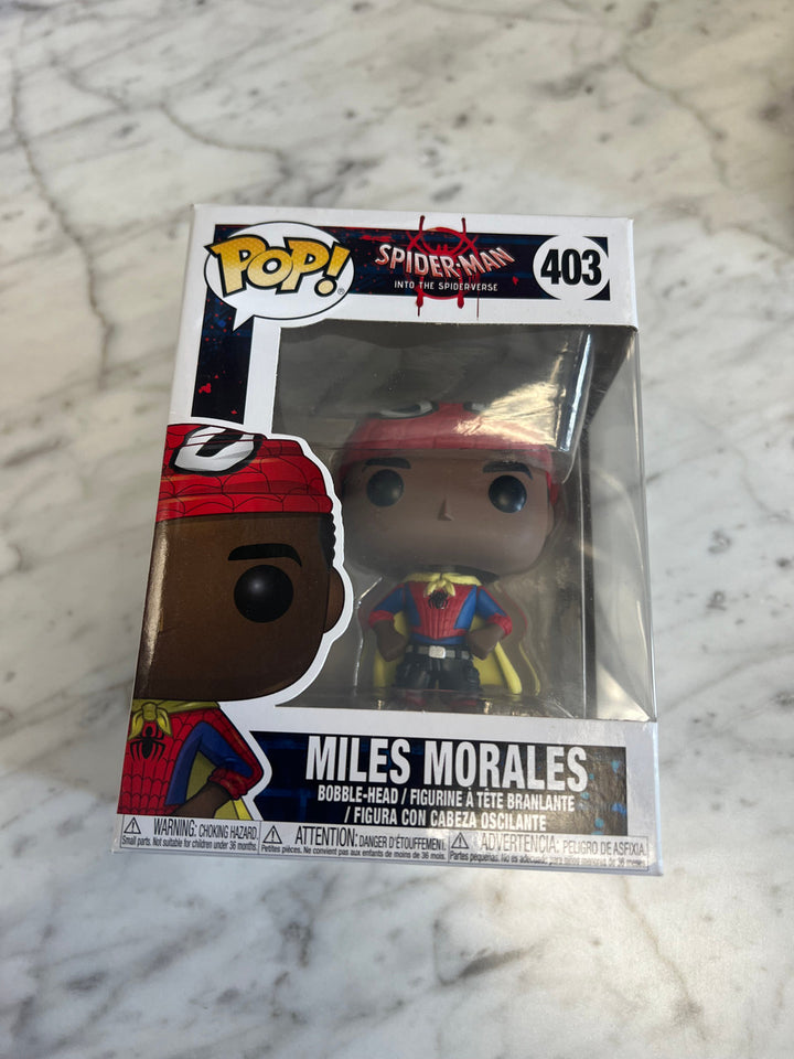 Funko Pop! Vinyl: Marvel - Miles Morales (Cape) #403