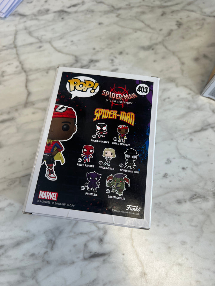 Funko Pop! Vinyl: Marvel - Miles Morales (Cape) #403