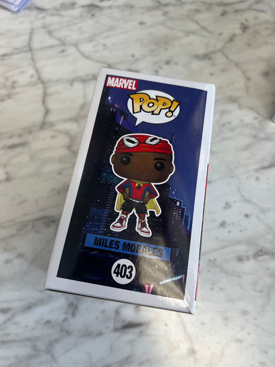 Funko Pop! Vinyl: Marvel - Miles Morales (Cape) #403