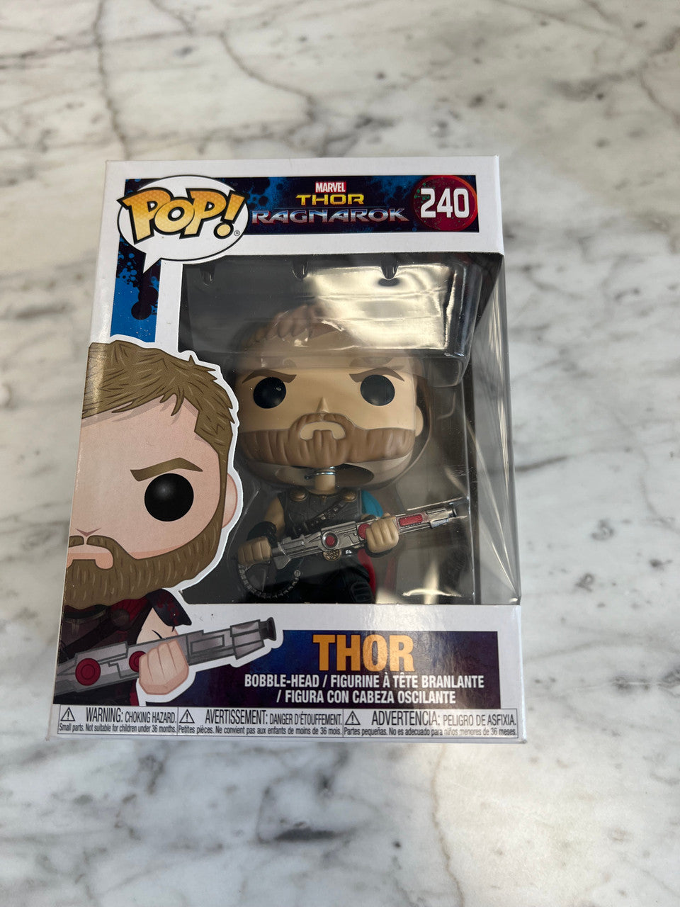 Funko Pop Marvel Thor Ragnarok #240 Vinyl Figure Bobble-head