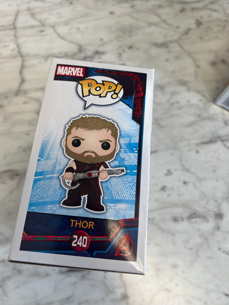 Funko Pop Marvel Thor Ragnarok #240 Vinyl Figure Bobble-head