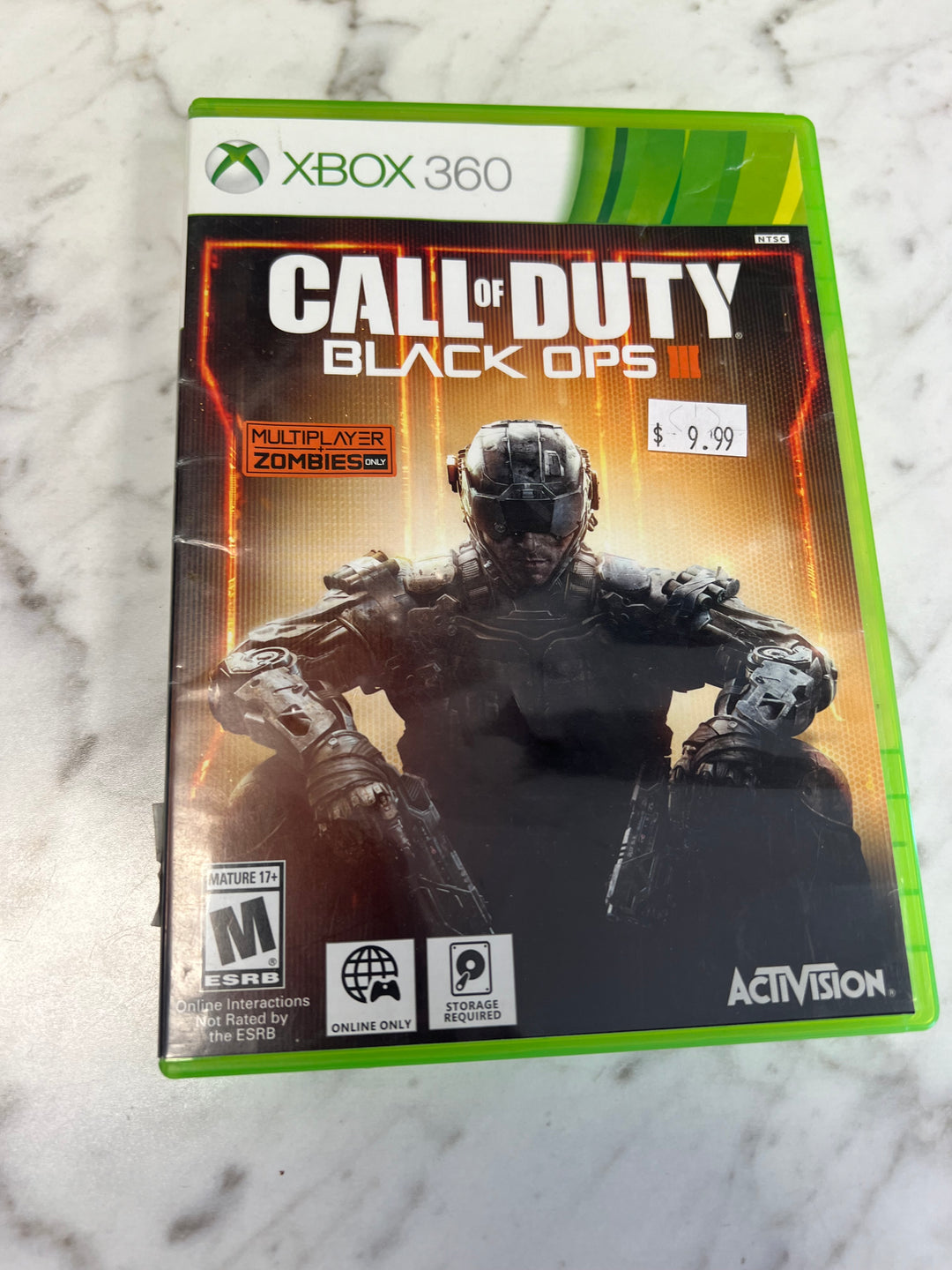 Call of Duty Black Ops III 3 for Microsoft Xbox 360 in case. Tested and Working.     DO61124