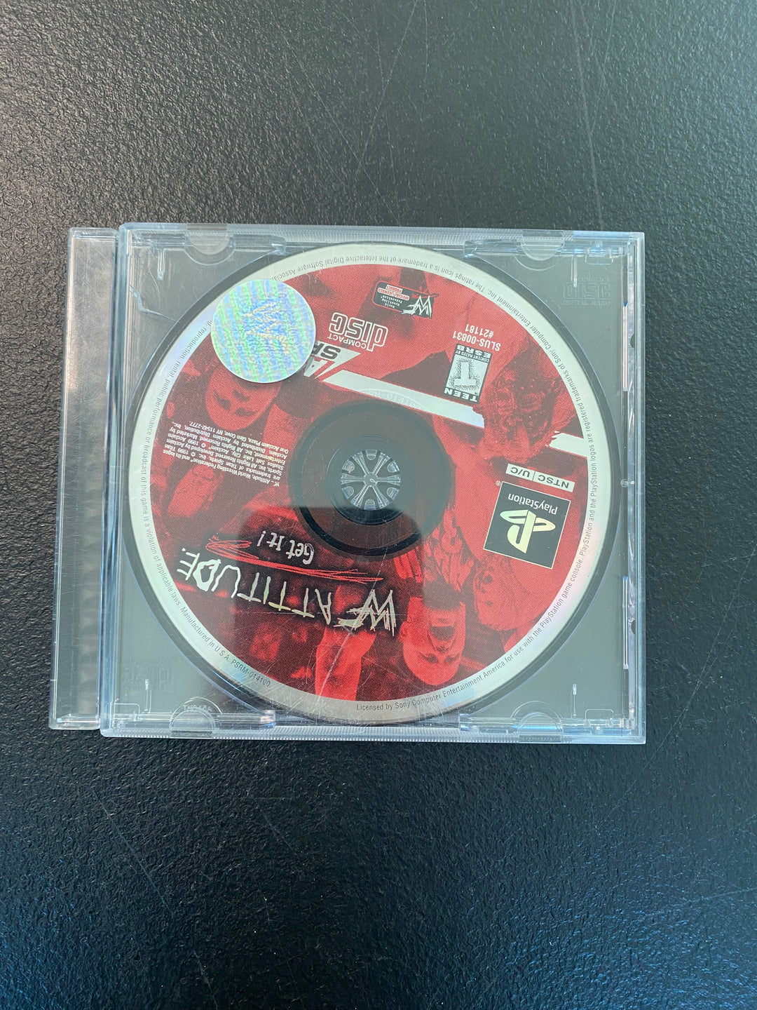 WWF Attitude - PS1 D53025