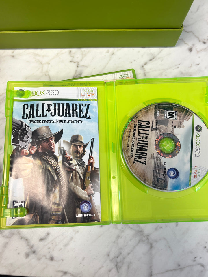 Call of Juarez Bound in Blood for Microsoft Xbox 360 in case. Tested and Working.     DO61124