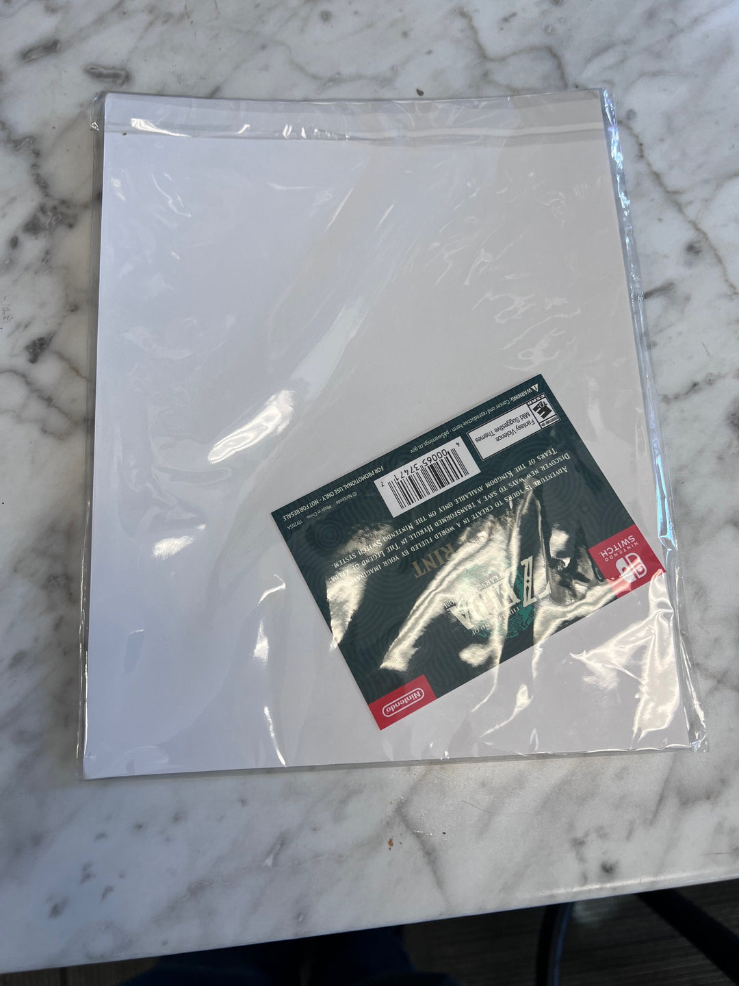 The Legend of Zelda Tears of the Kingdom Art Print Preorder Bonus NEW  NA91025