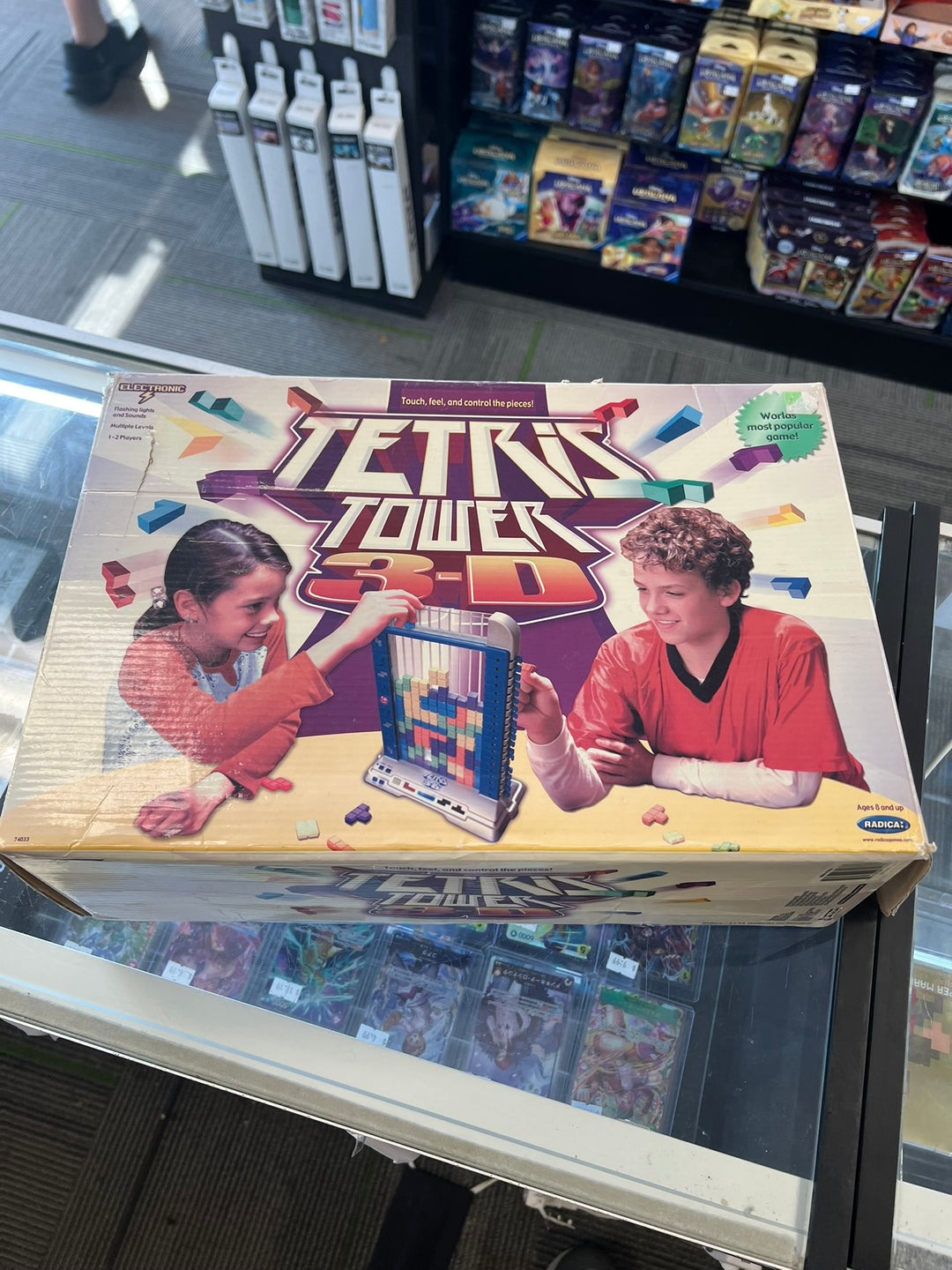 Tetris Tower 3-D Electronic Board Game (Complete?)  UT63026