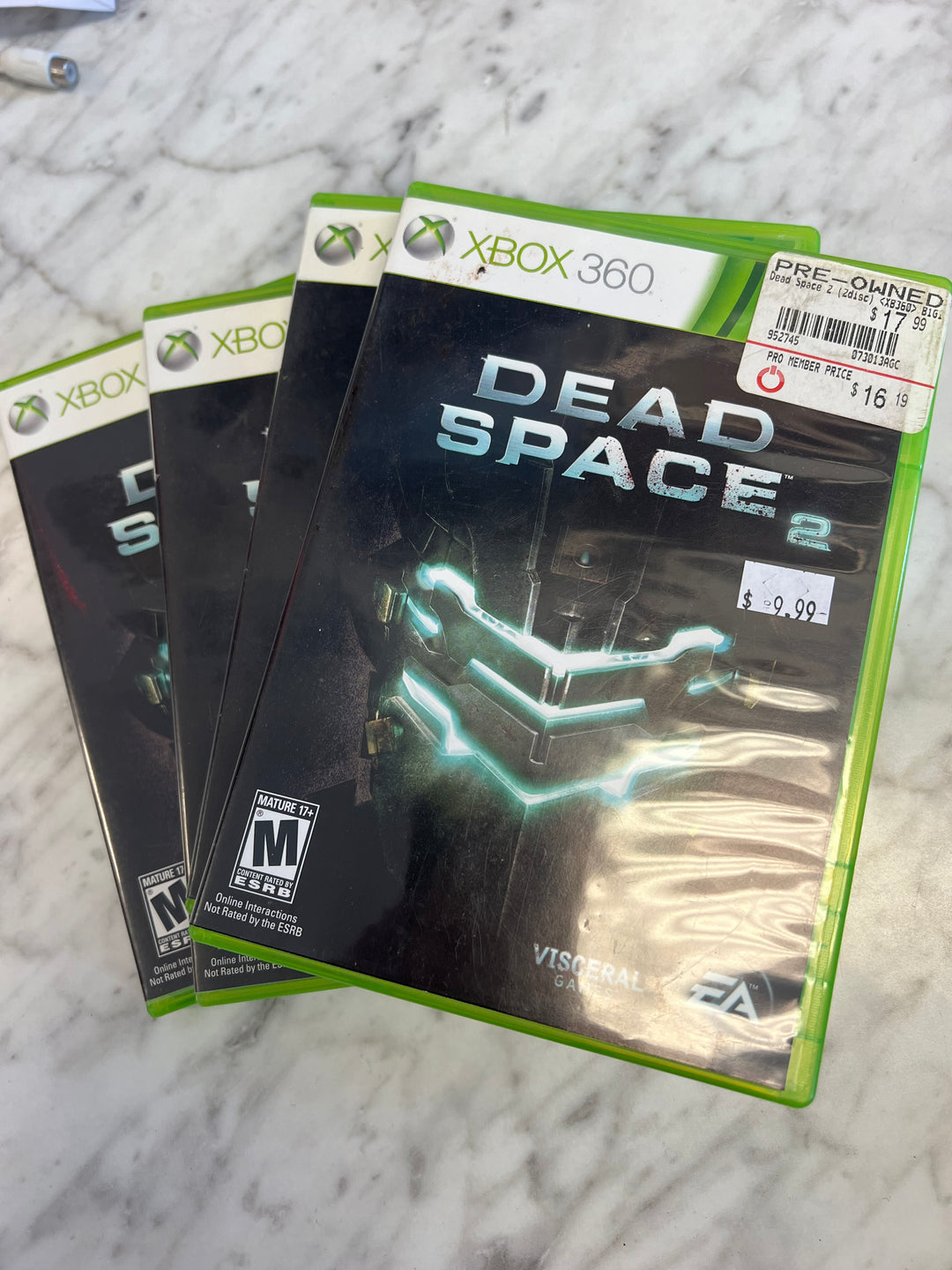 Dead Space 2 for Microsoft Xbox 360 in case. Tested and Working.     DO61124
