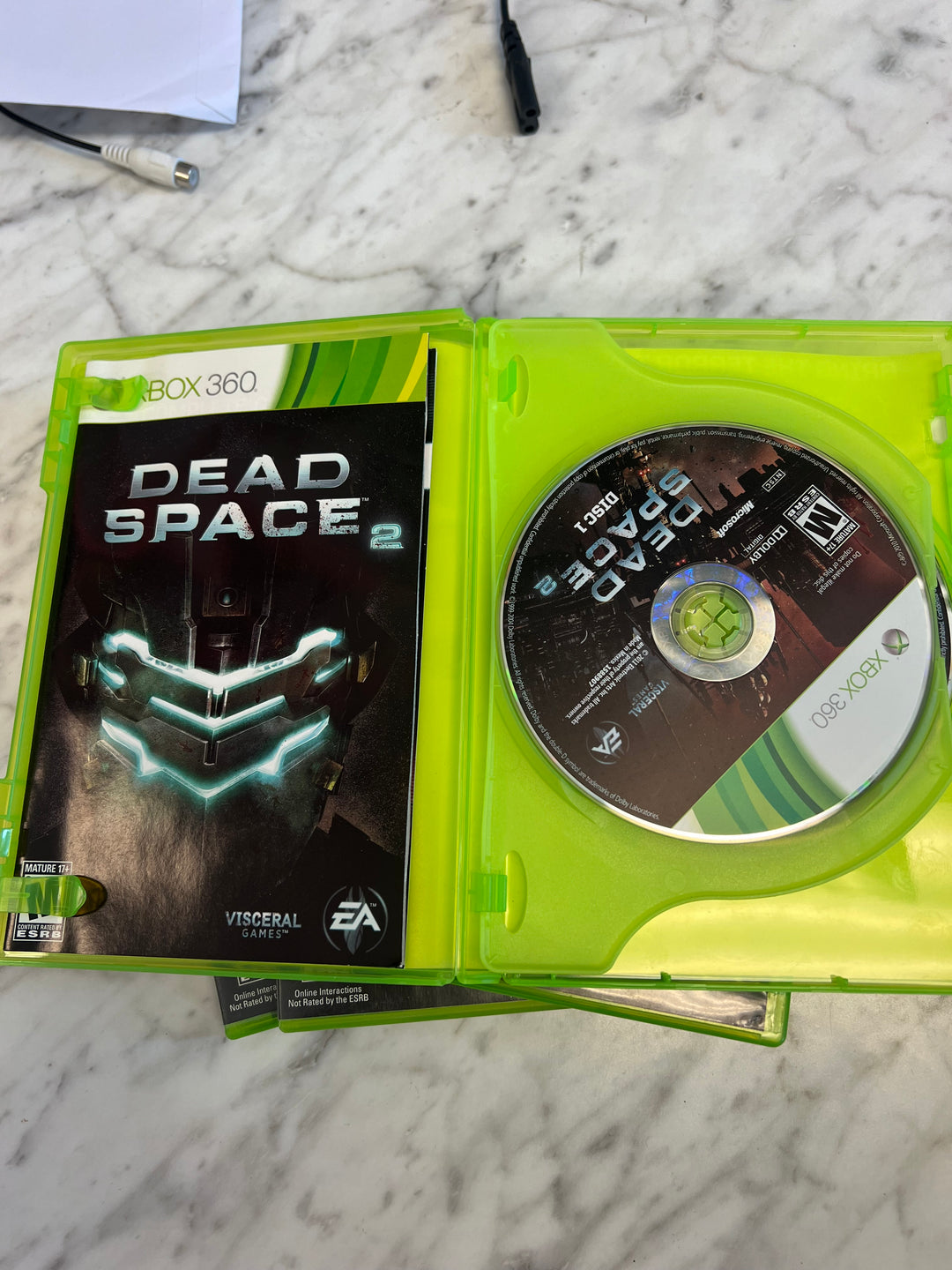 Dead Space 2 for Microsoft Xbox 360 in case. Tested and Working.     DO61124
