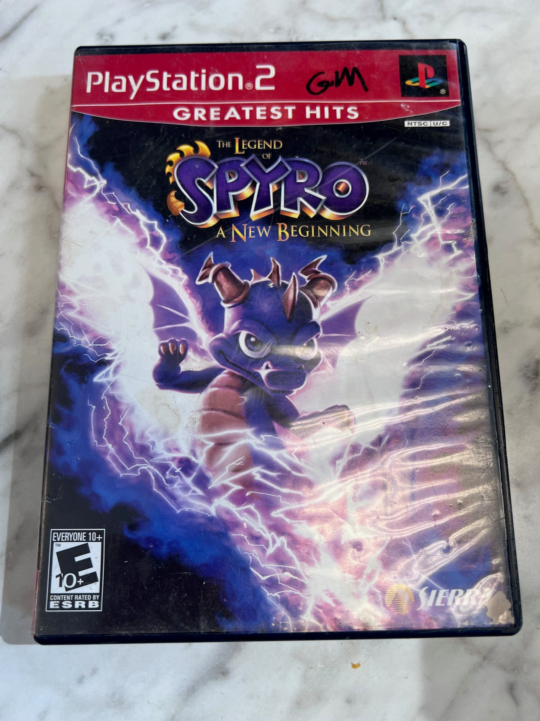 The Legend of Spyro A New Beginning PS2 CASE AND MANUAL ONLY CO91025