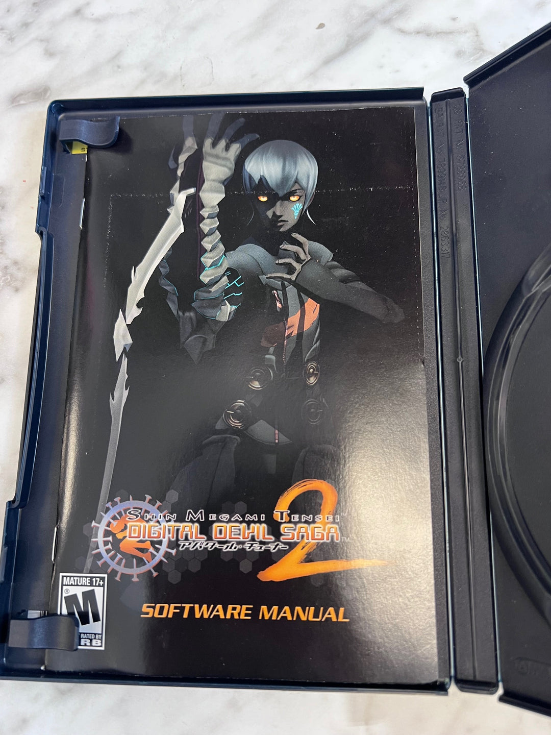 Shin Megami Tensei Digital Devil Saga 2 PS2 CASE AND MANUAL ONLY CO91025
