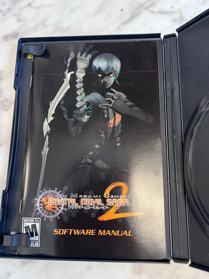 Shin Megami Tensei Digital Devil Saga 2 PS2 CASE AND MANUAL ONLY CO91025