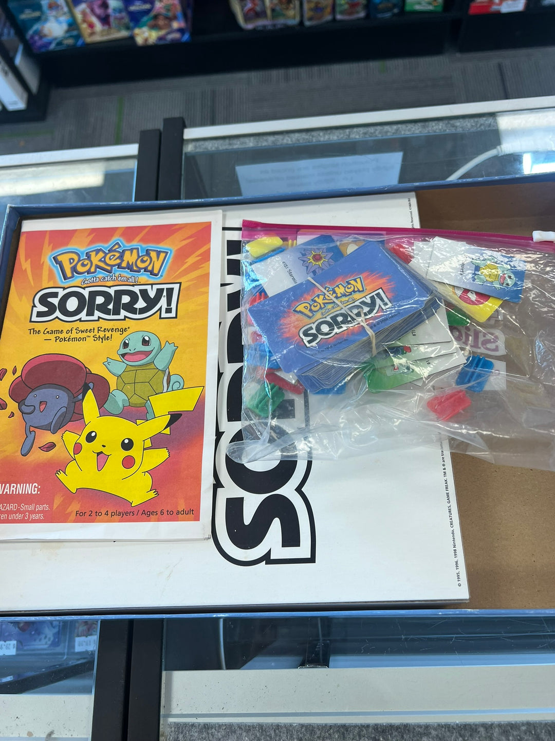 Pokemon Sorry Board Game    UT63026