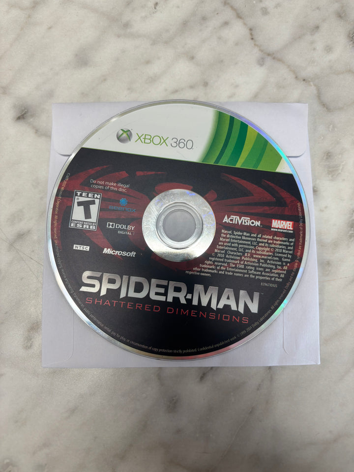 Spider-Man Shattered Dimensions DISC ONLY - Xbox 360 DI93026