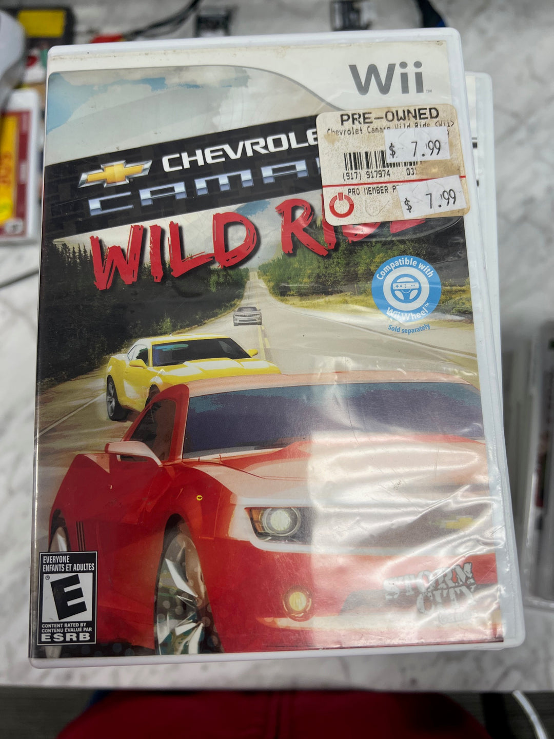 Chevrolet Camaro Wild Ride - Wii W32425