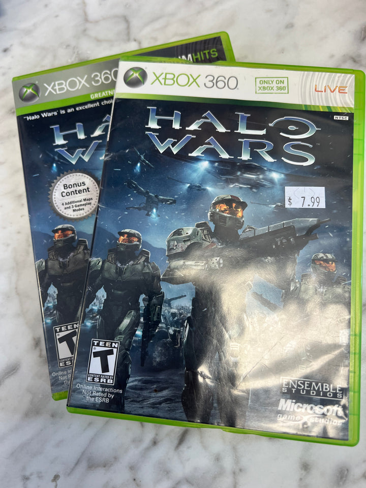 Halo Wars for Microsoft Xbox 360 in case. Tested and Working.     DO61124