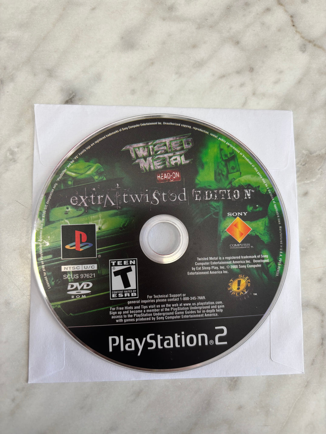 Twisted Metal Head-On DISC ONLY - PS2 DI93026