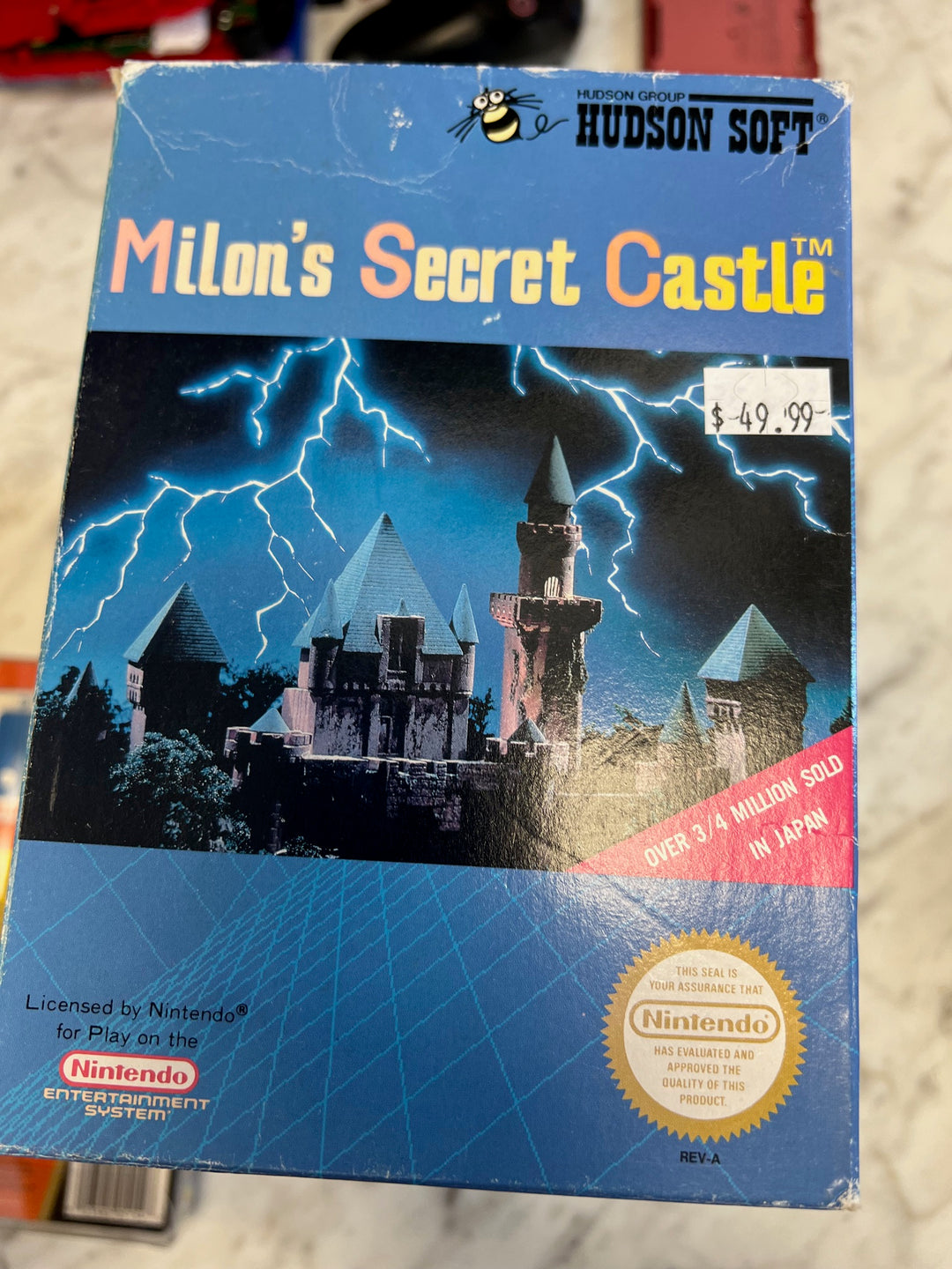 Milon’s Secret Castle - NES N61625