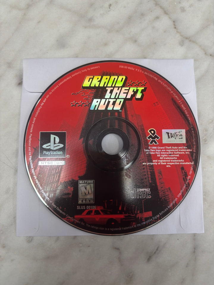 Grand Theft Auto DISC ONLY - PS1 DI93026