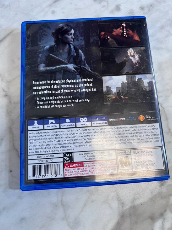 The Last of Us Part II PS4 CASE ONLY CO91025
