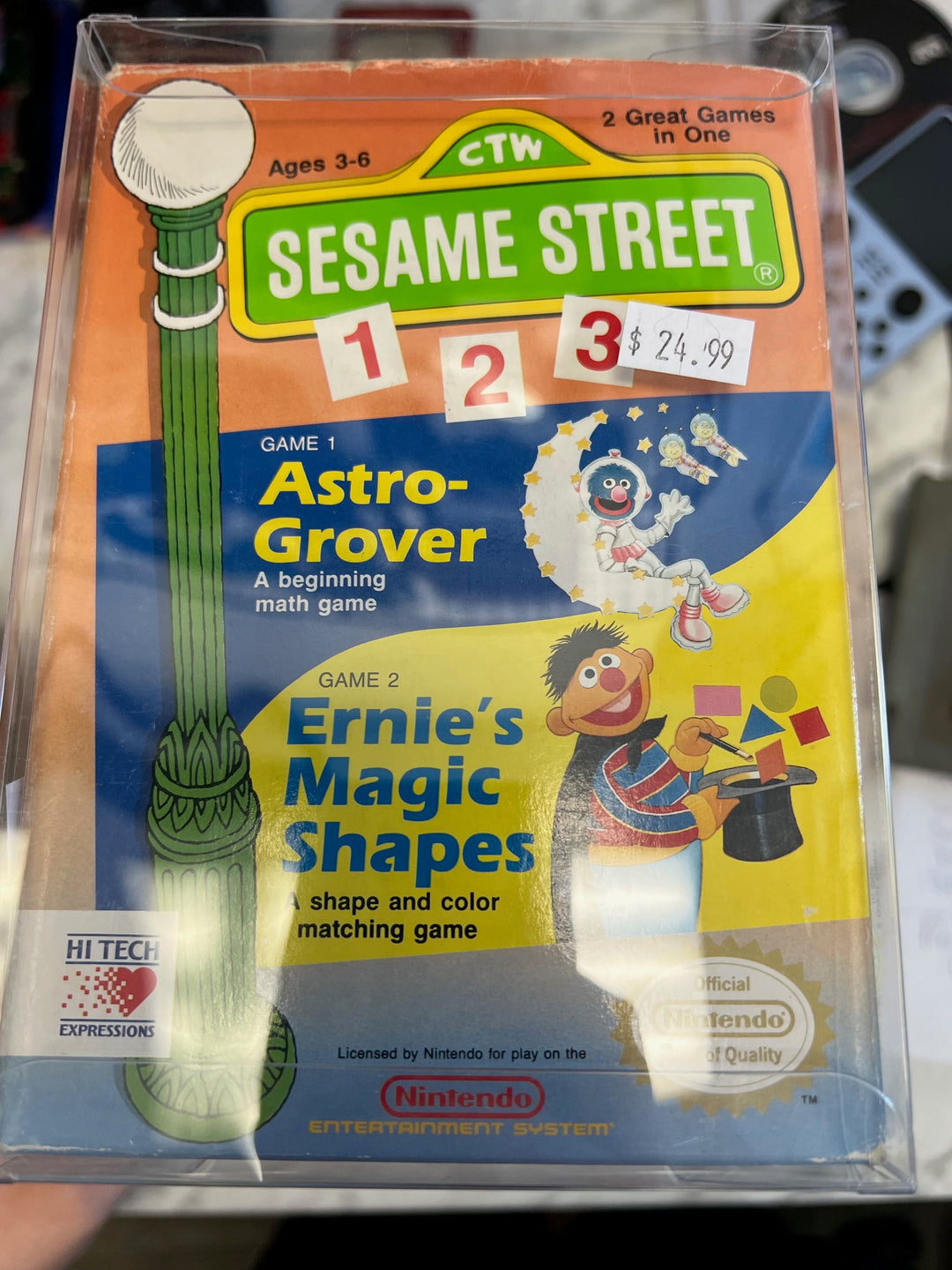 Sesame Street: 1-2-3 - NES N61625