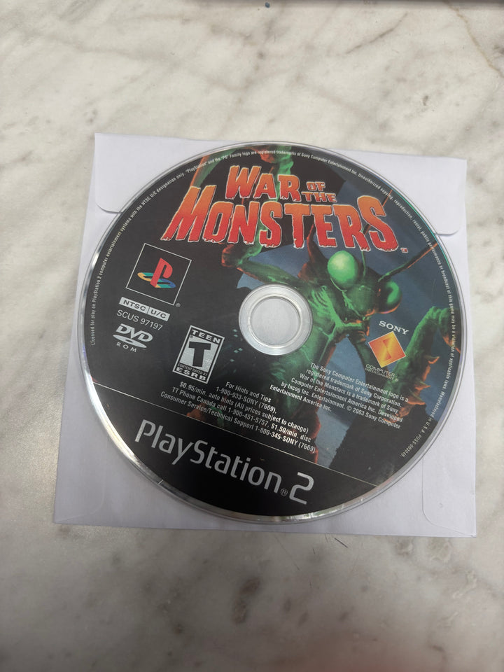 War of the Monsters DISC ONLY - PS2 DI93026