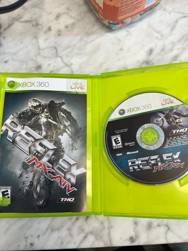 MX vs ATV Reflex for Microsoft Xbox 360 in case. Tested and Working.     DO61124