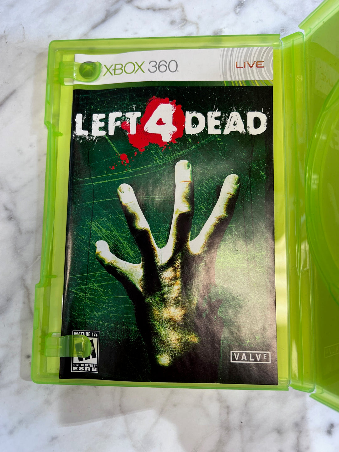 Left 4 Dead Game of the Year Edition Xbox 360 CASE & MANUAL ONLY CO91025