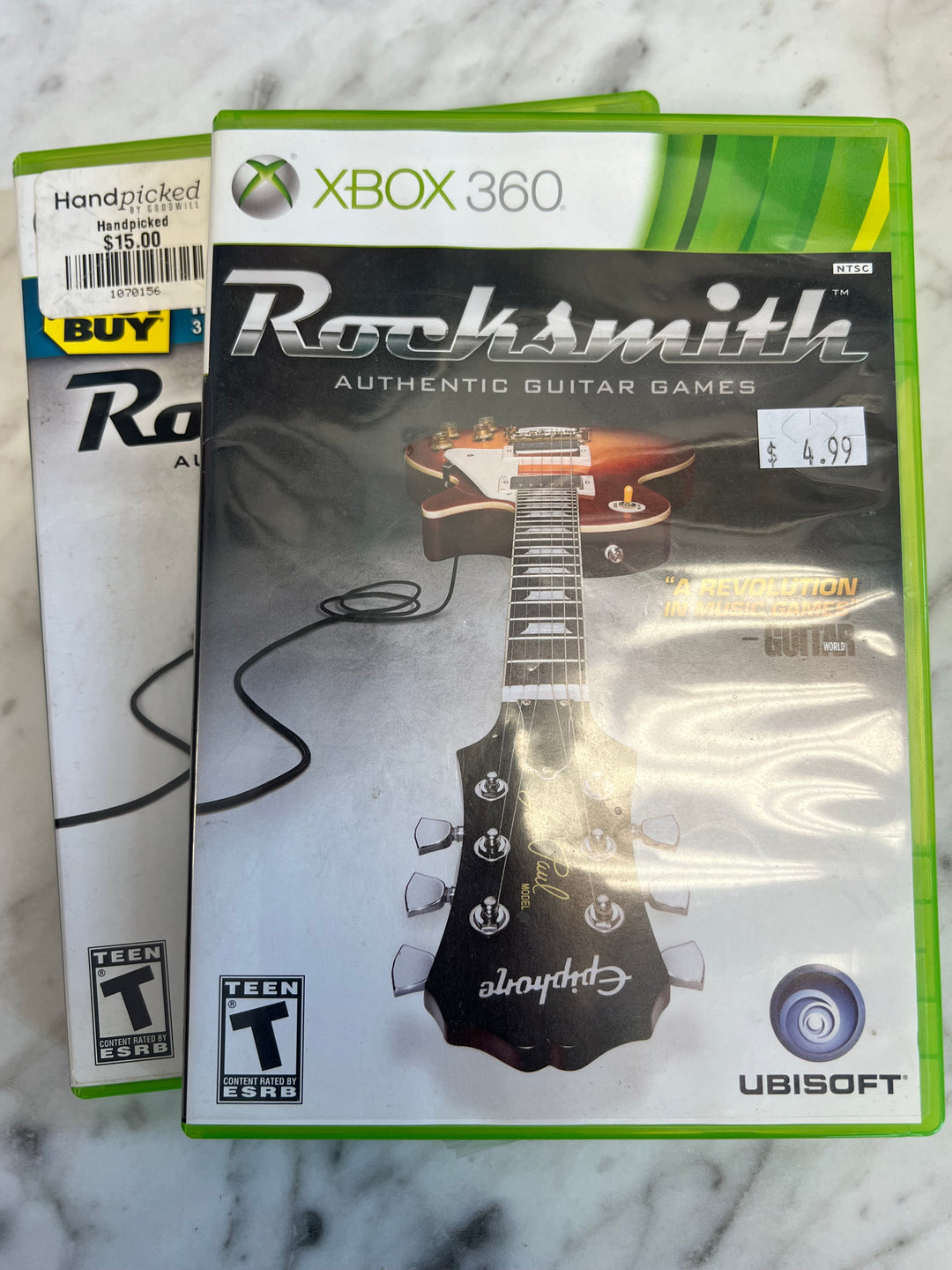 Rocksmith for Microsoft Xbox 360 in case. Tested and Working.     DO61124