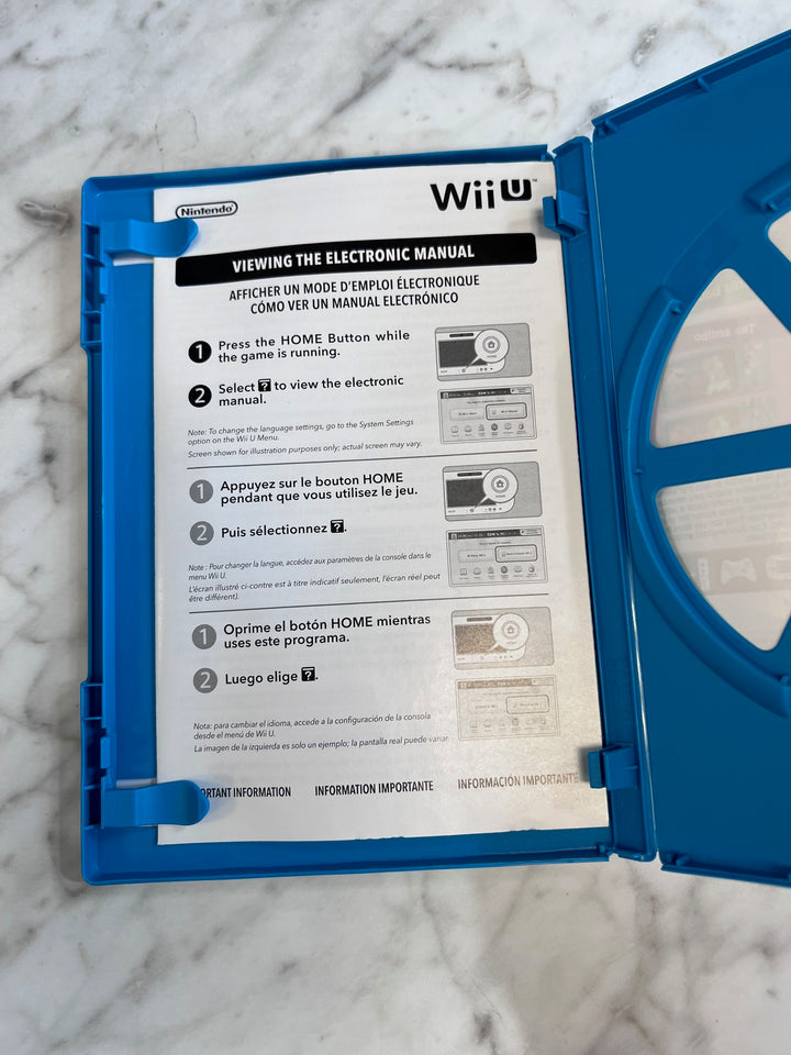 Yoshi's Woolly World Nintendo Wii U CASE ONLY CO91025