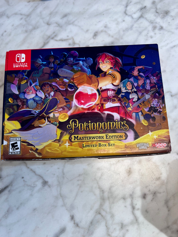 Potionomics Masterwork Edition NO GAME/DAMAGE READ ME Nintendo Switch  CO91025