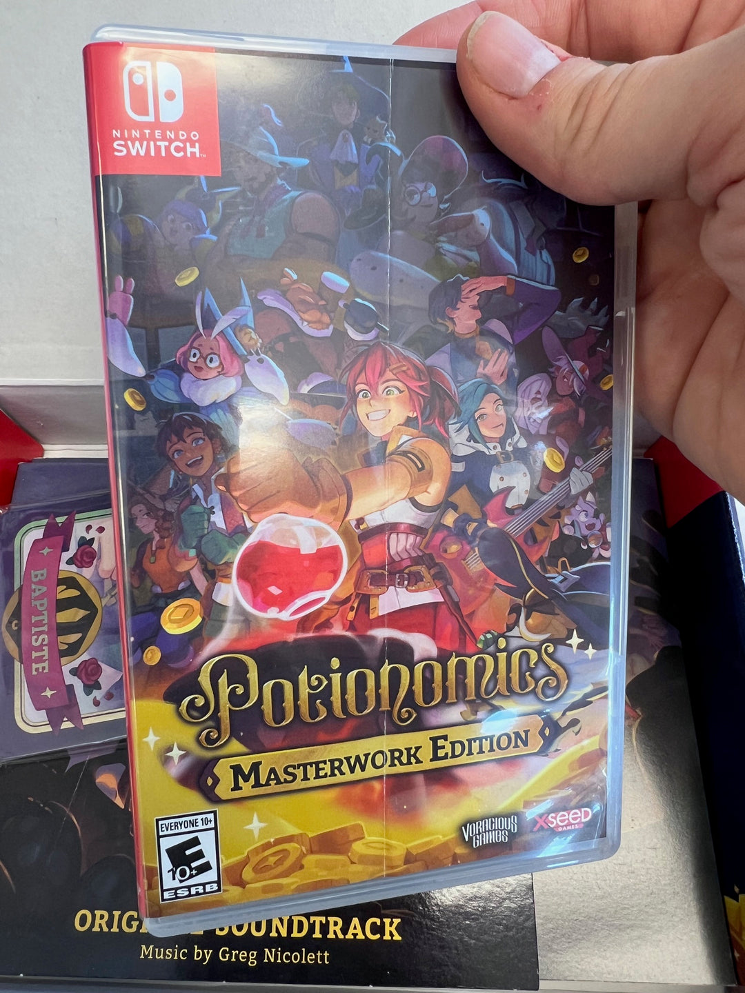Potionomics Masterwork Edition NO GAME/DAMAGE READ ME Nintendo Switch  CO91025