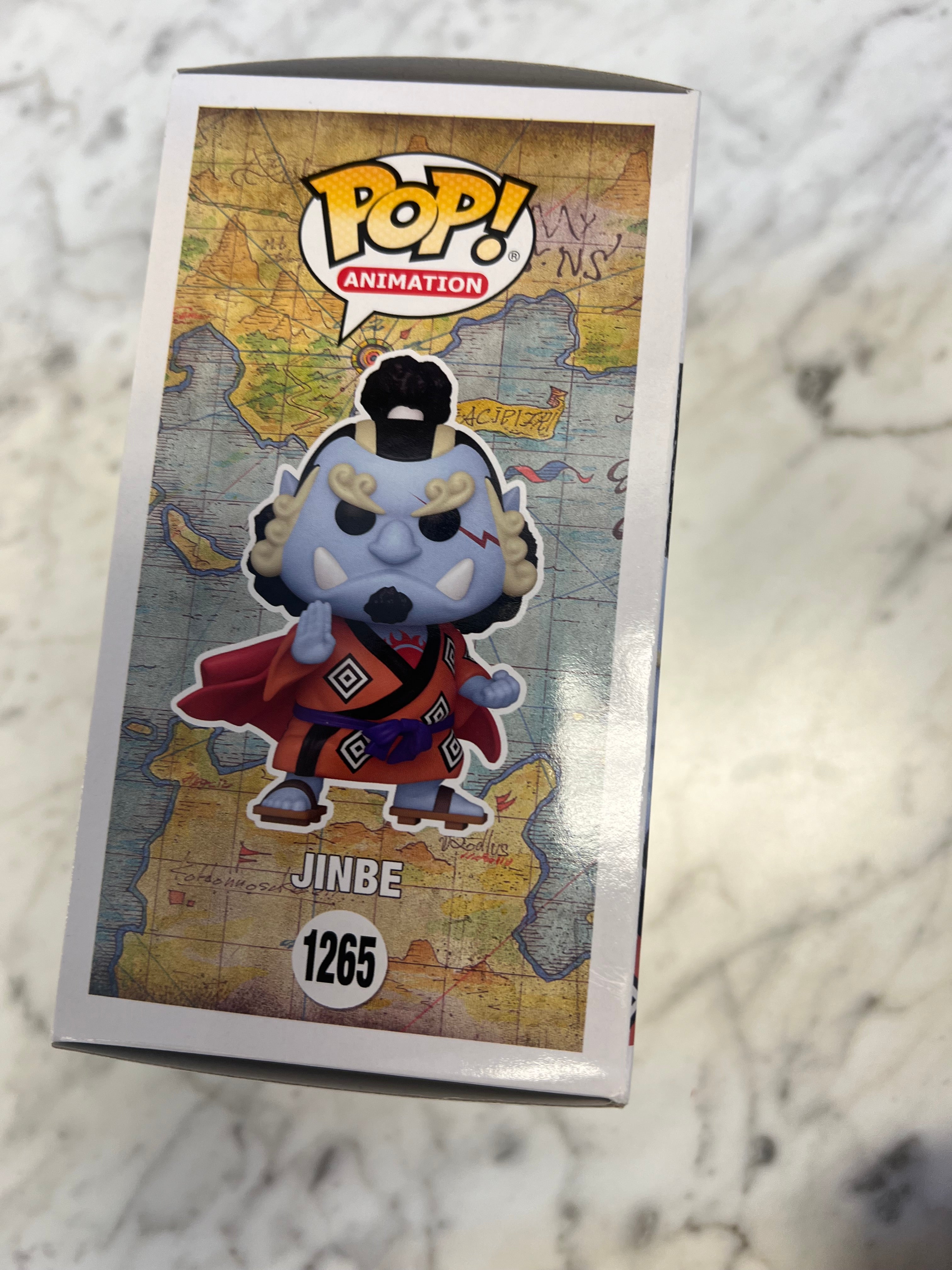 Sale 2023 Funko Pop Animation One Piece Jinbe #1265 Limited Edition Chase - In Hand