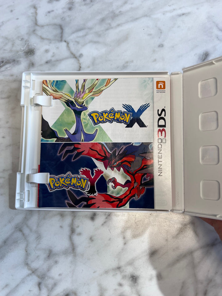 Pokemon X Nintendo 3DS CASE & MANUAL ONLY CO91025