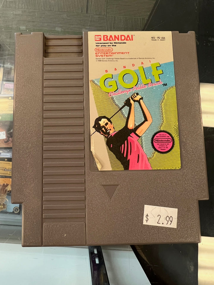 Bandai Golf: Challenge Pebble Beach - NES N61625