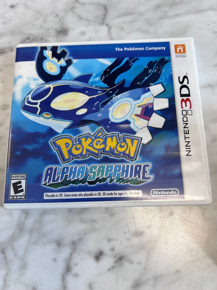 Pokemon Alpha Sapphire Nintendo 3DS CASE ONLY CO91025