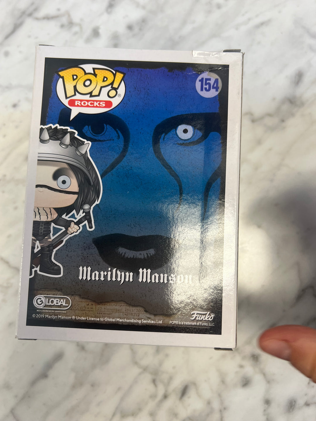 Funko Pop Rocks Marilyn Manson Vinyl Figure #154 FP82924